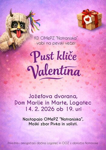 PUST KLIČE VALENTINA