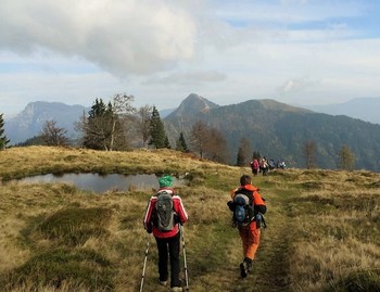 Sončki na Kranjski rebri  oz.  Vrhu Kašne planine (1435 m)