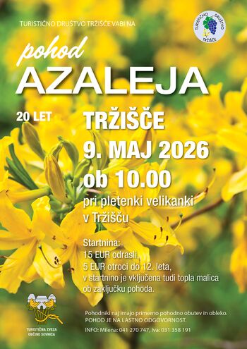 POHOD AZALEJA NA VRHEK