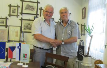 Tone Kuntner v Vojniku in Globočah