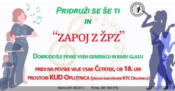 Nove pevke še vedno vabljene Nove pevke še vedno vabljene