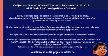 STRAŠNA #COCO# ZABAVA ZA OTROKE