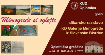 Slikarska razstava Mimogrede si oglejte