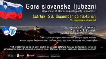 Osrednja občinska slovesnost ob dnevu samostojnosti in enotnosti na Sv. Jakobu