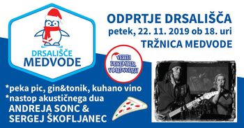 Odprtje drsališča Medvode