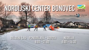 Nordijski center Bonovec Medvode OBRATUJE!