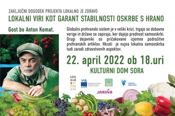 LOKALNI VIRI KOT GARANT STABILNOSTI OSKRBE S HRANO