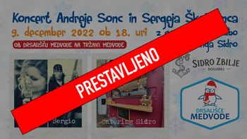 PRESTAVLJENO: Koncert Andreje Sonc in Sergeja Škofljanca