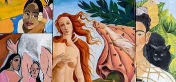 Odprtje razstave: Likovna skupina Barvica - "Ženska/Femina"