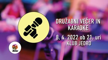 Družabni večer in karaoke