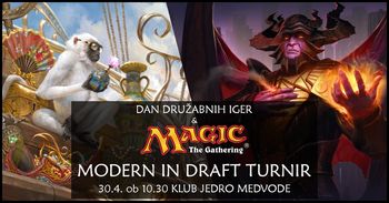 Dan družabnih iger in Magic The Gathering turnir