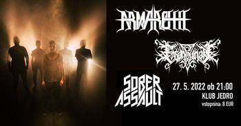 Koncert: Armaroth, Ensanguinate, Sober Assault