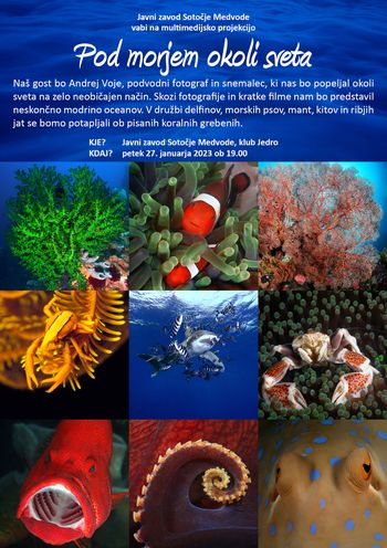 Potopisno predavanje: Pod morjem okoli sveta