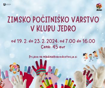 ZIMSKO POČITNIŠKO VARSTVO