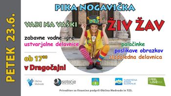Vaški živ žav s Piko Nogavičko