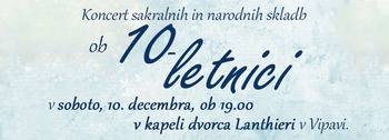  Koncert ob 10. obletnici delovanja MoPZ sv. Štefan Vipava