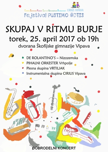  Skupaj v ritmu burje