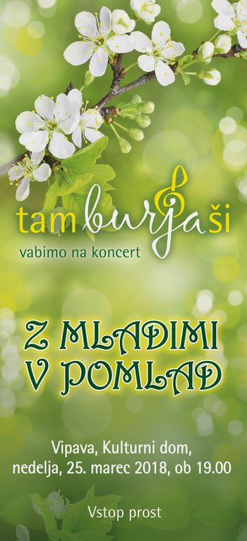 Koncert Z mladimi v pomlad