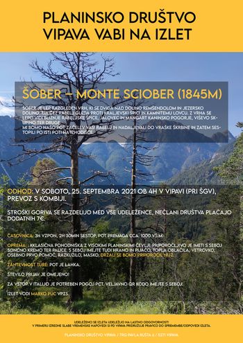  Izlet na Šober - Monte Sciober