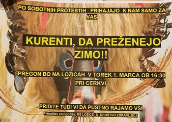 Kurenti na Lozicah