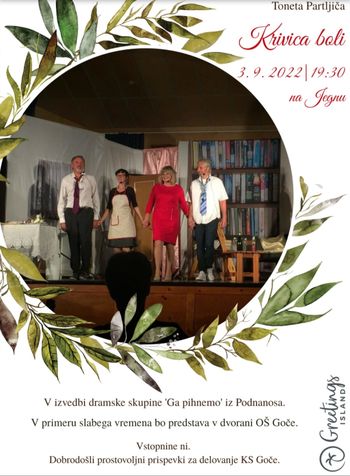 Komedija Krivica boli na Gočah