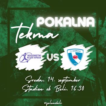 Pokalna tekma - NK Fama Vipava vs ND Gorica 