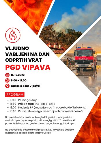 Dan odprtih vrat PGD Vipava 