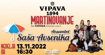 Martinovanje 2022 I Vipava 1894 I Ansambel Saša Avsenika 