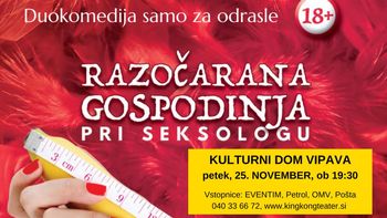 Komedija za odrasle: RAZOČARANA GOSPODINJA PRI SEKSOLOGU 