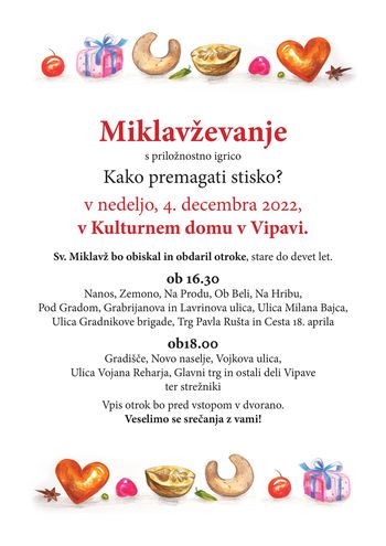 Miklavževanje & igrica: Kako premagati stisko? 