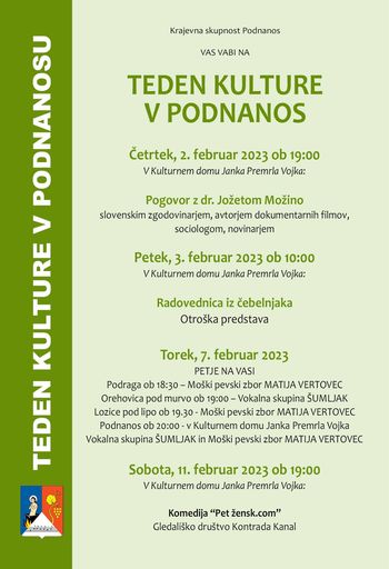 Teden kulture v Podnanosu