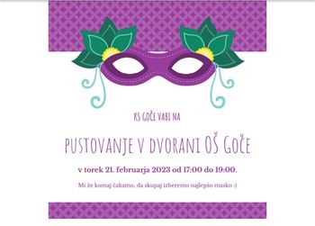 Pustovanje na Gočah