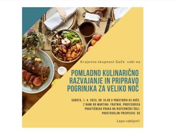 Pomladno kulinarično razvajanje in priprava pogrinjkov za Veliko noč 