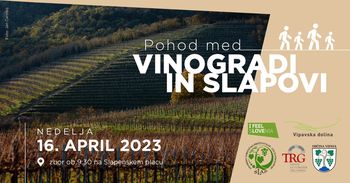 POHOD MED VINOGRADI IN SLAPOVI