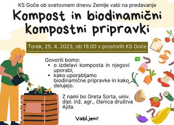 Predavanje: Kompost in biodinamični kompostni pripravki 