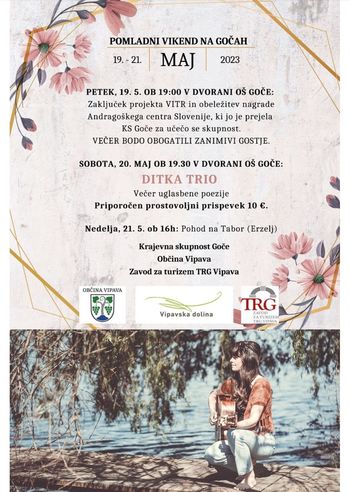 Pomladni vikend na Gočah