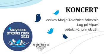 Slovenski otroški zbor 2023 – koncert v Logu pri Vipavi 