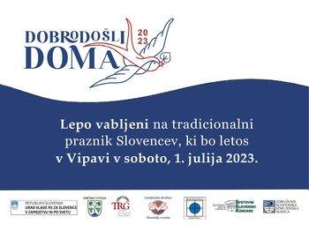 DOBRODOŠLI DOMA 2023 