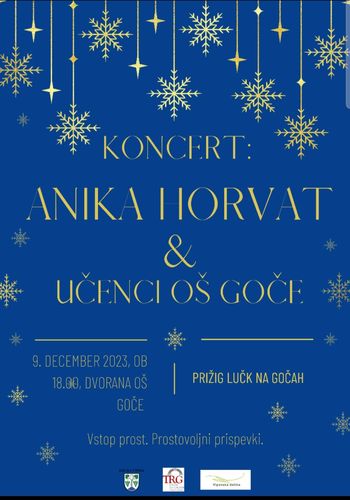 KONCERT: Anika Horvat & učenci OŠ Goče 
