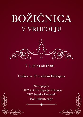Božičnica v Vrhpolju