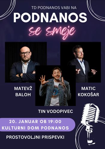 Stand up šov v Podnanosu