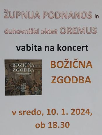 KONCERT: Božična zgodba