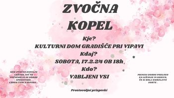 Zvočna kopel; na Gradišču