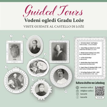 Voden ogled gradu Lože: Arhitektura gradu skozi stoletja
