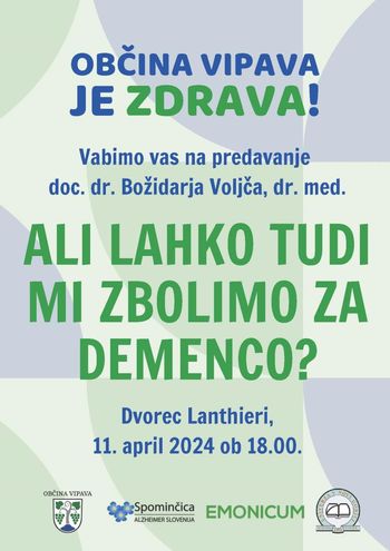Občina Vipava je zdrava 