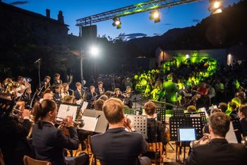 Poletni koncert Pihalnega orkestra Vrhpolje z gosti