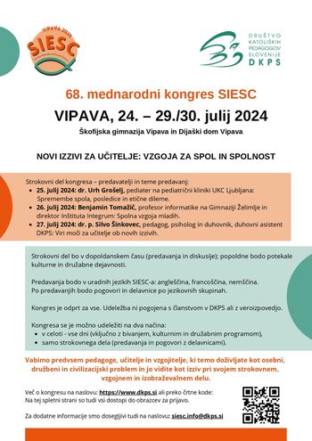 68. MEDNARODNI KONGRES SIESC