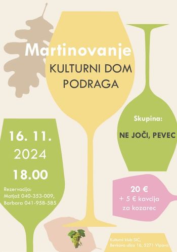 Martinovanje v Podragi
