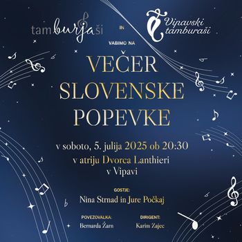 Večer slovenske popevke - Tamburjaši in Vipavski tamburaši