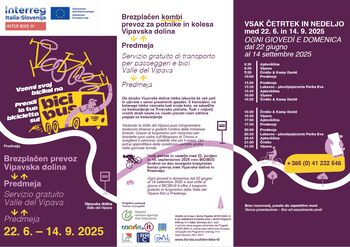 BICIBUS – Brezplačni prevozi za kolesarje in njihova kolesa